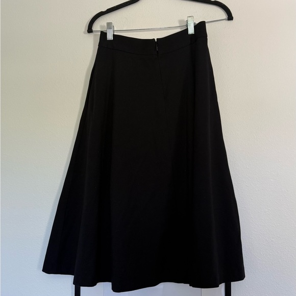 Banana Republic Classic Black A-Line Skirt - Picture 2 of 7